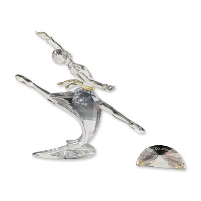 Swarovski SCS 2004 Anna Crystal Figurine with Plaque