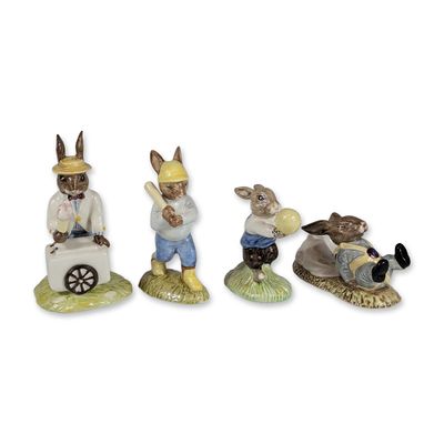 4pc Collection of Royal Doulton Bunnykins Figurines