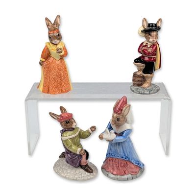 4pc Royal Doulton Bunnykins Figurines
