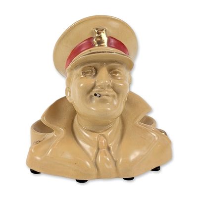 Royal Doulton Ceramic Army Club Advertising Ashtray