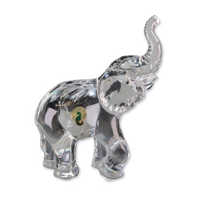 Waterford Crystal Elephant Figurine
