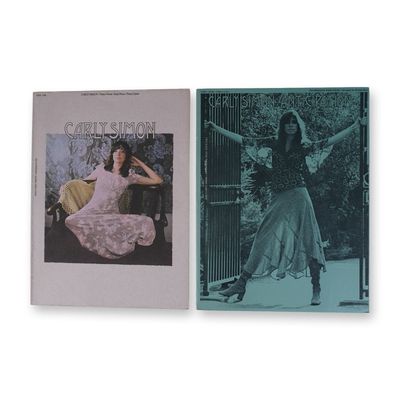 2 Carly Simon Sheet Music Books, Piano & Vocal