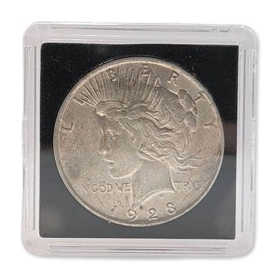 1923 US Peace Silver Dollar Unc