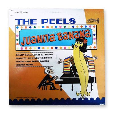 The Peels Juanita Banana 12-Inch Stereo LP Record Karate Records KSD 5402