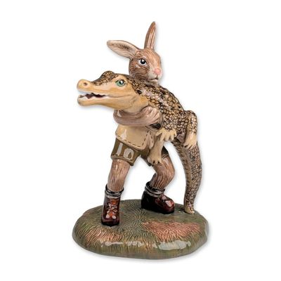 Royal Doulton Crocodile Hunter Bunnykins Figurine DB 513