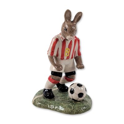 Royal Doulton Bunnykins He Shoots He Scores Figurine
