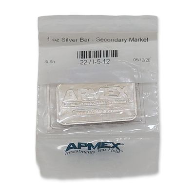 APMEX 2020 Highland Mint 1 Troy Ounce .999 Fine Silver Bullion Bar
