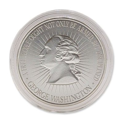 US 1 oz .999 Fine Silver 2nd Amendment Round
