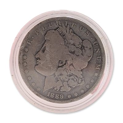 US 1889 Morgan Silver Dollar