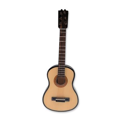 Miniature Wooden Acoustic Classical Guitar with Case