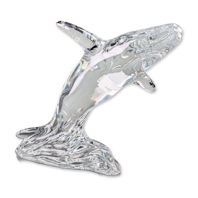 Waterford Crystal Whale Figurine