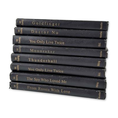 Fleming, Ian. Collection of James Bond Hardcover Books