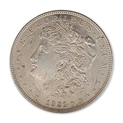 US 1921 Silver Morgan Dollar
