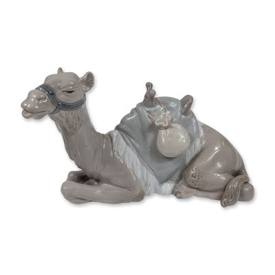 Lladro Porcelain Camel Nativity Figurine