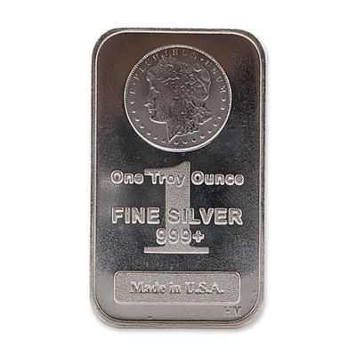 Highland Mint 1oz .999 Fine Silver Morgan Bullion Bar