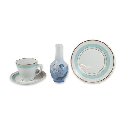 4pc Royal Copenhagen Danish Porcelain Collection