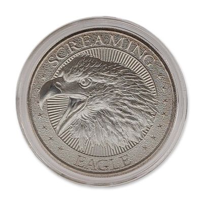 Intaglio Mint Screaming Eagle .999 Fine Silver Round