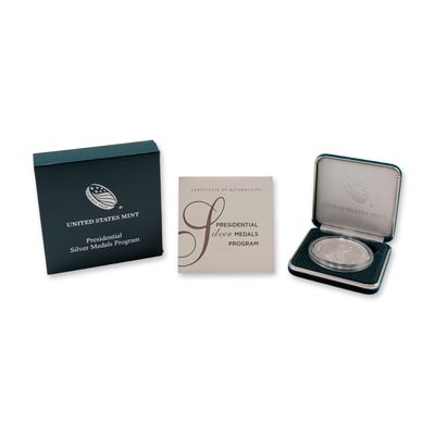 US Mint James Monroe Silver Presidential Medal