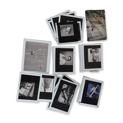 250+ Collection of Vintage NASA Polaroid Photographs, Workers, Equipment, and Facilities