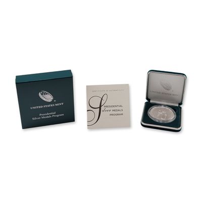 US Mint Thomas Jefferson .999 Fine Silver Medal