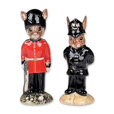 2pc Royal Doulton Bunnykins Figurines