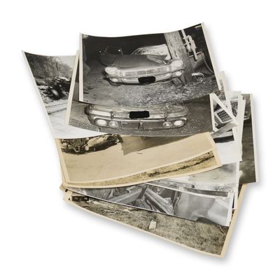 Lot of 24 Vintage 1950s-1970s Connecticut Forensic Police and Tow Company Photography Archive