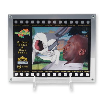 1996 Upper Deck Space Jam Michael Jordan Film Cell Display