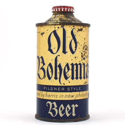 Sale Photo Thumbnail #317: Old Bohemia Beer Cone Top 175-25