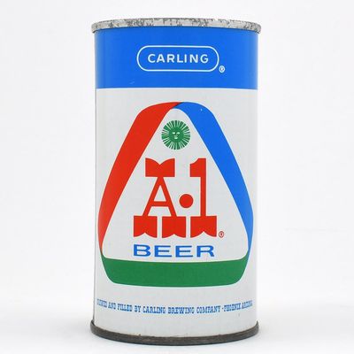 Sale Photo Thumbnail #3: A-1 Beer Carling Fan Tab 35-6 OVERPAINT