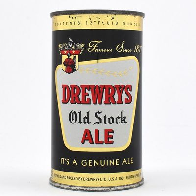 Sale Photo Thumbnail #144: Drewrys Old Stock Ale Flat Top 55-29 EXCELLENT