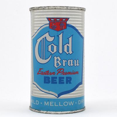Sale Photo Thumbnail #107: Cold Brau Beer Flat Top SCHOENHOFEN ENAMEL 50-2 OUTSTANDING