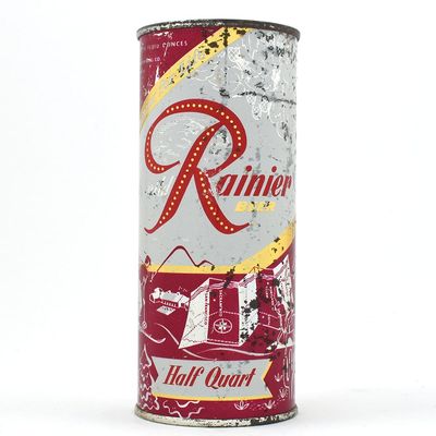 Sale Photo Thumbnail #383: Rainier Jubilee 16 Ounce Flat Top NORTHWEST ATTRACTIONS Purple UNLISTED