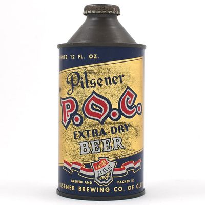 Sale Photo Thumbnail #360: POC Extra Dry Beer Cone Top IRTP JUST CLEVELAND MANDATORY 179-17