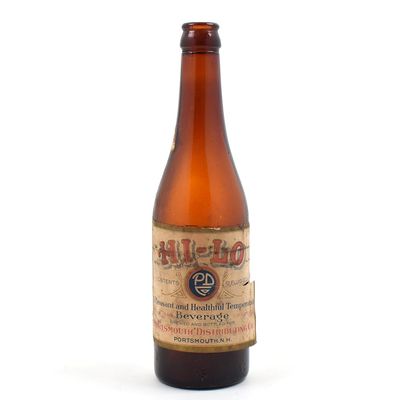Sale Photo Thumbnail #504: Hi-Lo Temperance Beverage Prohibition Era Bottle PORTSMOUTH DISTR RARE