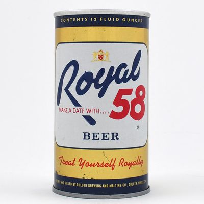 Sale Photo Thumbnail #412: Royal 58 Beer Zip Top 116-24 EXCELLENT