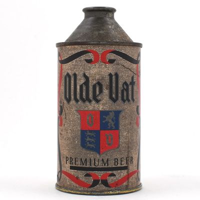 Sale Photo Thumbnail #335: Olde Vat Beer Cone Top 178-13