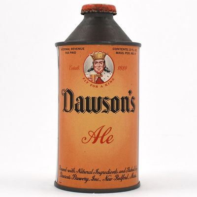 Sale Photo Thumbnail #123: Dawsons Ale Cone Top 159-1 OUTSTANDING