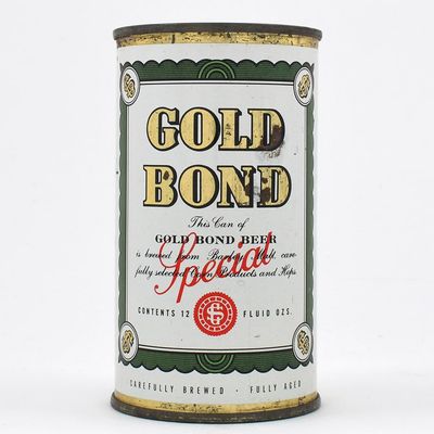 Sale Photo Thumbnail #203: Gold Bond Special Beer Flat Top OH TAX LID 71-25 SCARCE