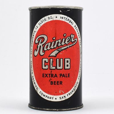 Sale Photo Thumbnail #373: Rainier Club Extra Pale Beer Flat Top 117-30
