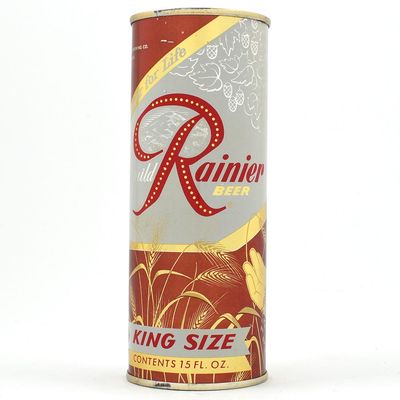 Sale Photo Thumbnail #378: Rainier Jubilee 15 Ounce Flat Top CHOICEST INGREDIENTS Brown UNLISTED EXCEPTIONAL