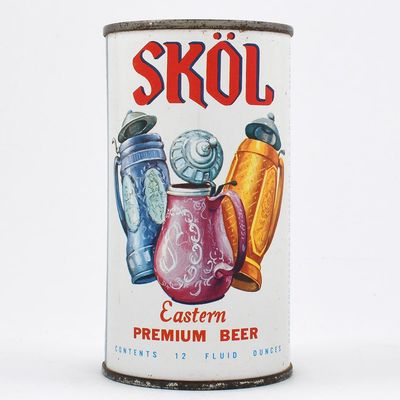 Sale Photo Thumbnail #445: Skol Eastern Premium Beer Flat Top 134-25 EXCELLENT