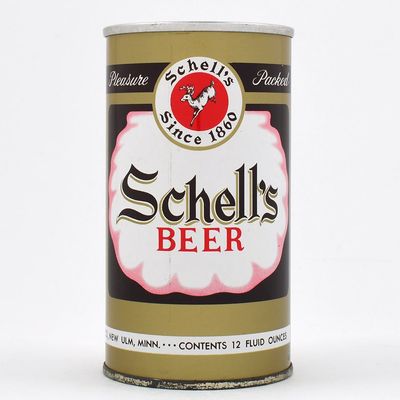 Sale Photo Thumbnail #420: Schells Beer Pull Tab STRONG BEER LID 118-22 OUTSTANDING