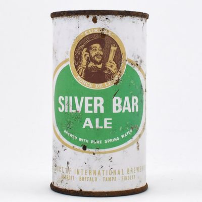 Sale Photo Thumbnail #439: Silver Bar Ale Flat Top ENAMEL 133-40