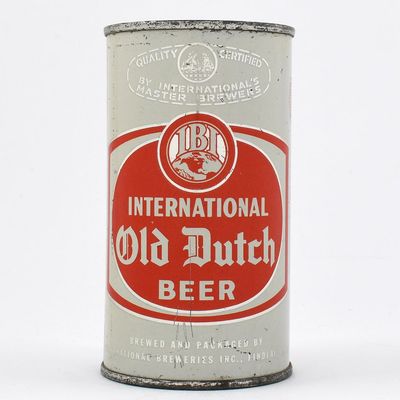 Sale Photo Thumbnail #253: International Old Dutch Beer Flat Top METALLIC OH TAX LID 85-30