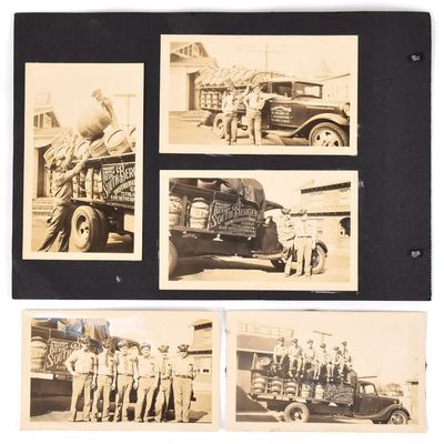 Sale Photo Thumbnail #495: South Bergen Distributing 1930s Scrapbook Photos Lot of 9