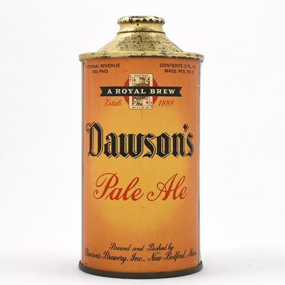 Sale Photo Thumbnail #127: Dawsons Pale Ale Cone Top 158-27 EXCELLENT