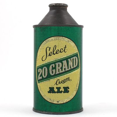 Sale Photo Thumbnail #2: 20 Grand Ale Cone Top 187-28