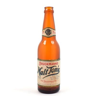 Sale Photo Thumbnail #498: Bruckmanns Malt Tonic Prohibition Era Bottle