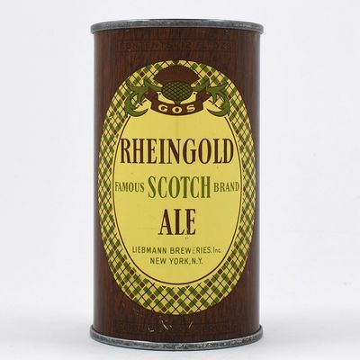 Sale Photo Thumbnail #405: Rheingold Scotch Ale Flat Top 123-24 EXCELLENT