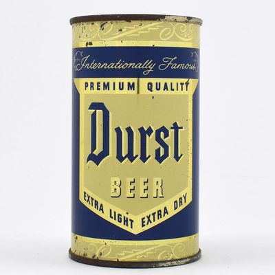 Sale Photo Thumbnail #147: Durst Extra Light Extra Dry Beer Flat Top ATLANTIC CHICAGO 57-15
